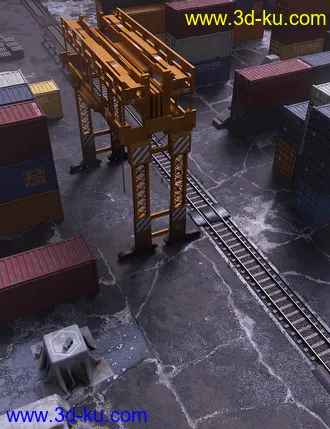 3D打印模型Shipping Yard Construction Set的图片