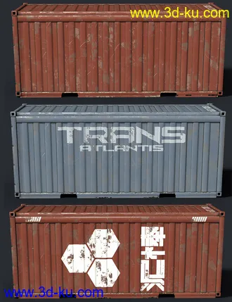 3D打印模型Shipping Yard Construction Set的图片