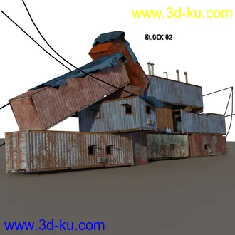 3D打印模型Shipwreck Survivors Camp的图片