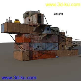 3D打印模型Shipwreck Survivors Camp的图片