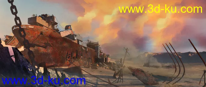 Shipwreck Survivors Camp模型的图片12