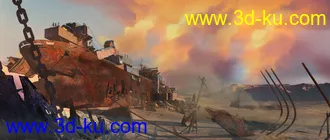 3D打印模型Shipwreck Survivors Camp的图片