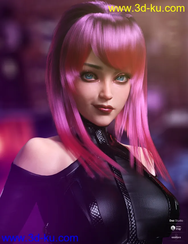 Shireen HD for Genesis 8.1 Female模型的图片4