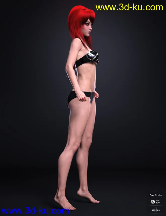 Shireen HD for Genesis 8.1 Female模型的图片10