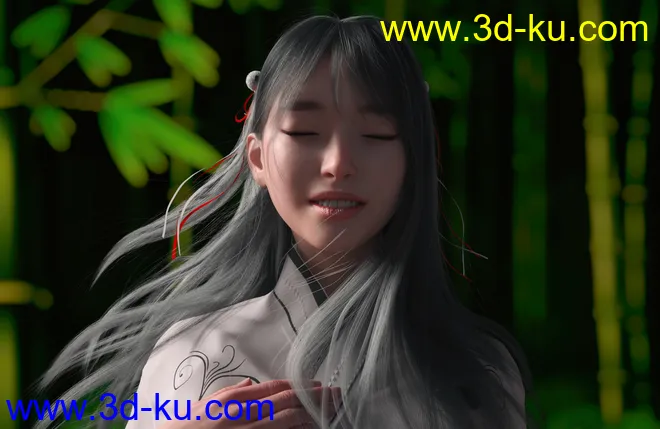 Shirley Lee Character with Hair for Genesis 8 and 8.1 Female模型的图片4