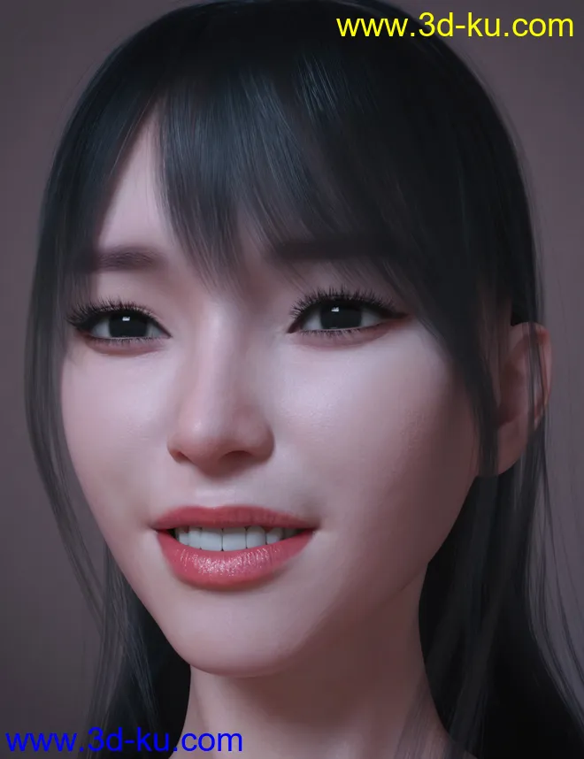 Shirley Lee Character with Hair for Genesis 8 and 8.1 Female模型的图片5