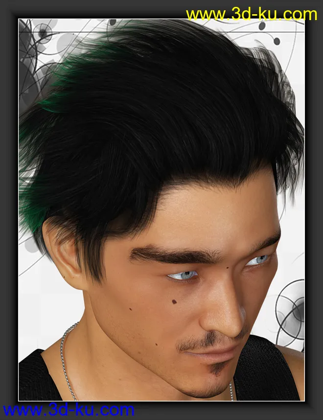 ShoXoloR for North Hair模型的图片4