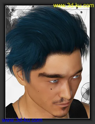 3D打印模型ShoXoloR for North Hair的图片