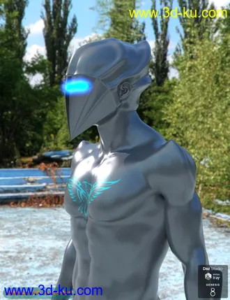 3D打印模型Silver Man for Genesis 8 Male的图片