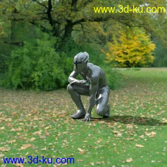 3D打印模型Silver Man for Genesis 8 Male的图片
