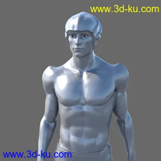 3D打印模型Silver Man for Genesis 8 Male的图片