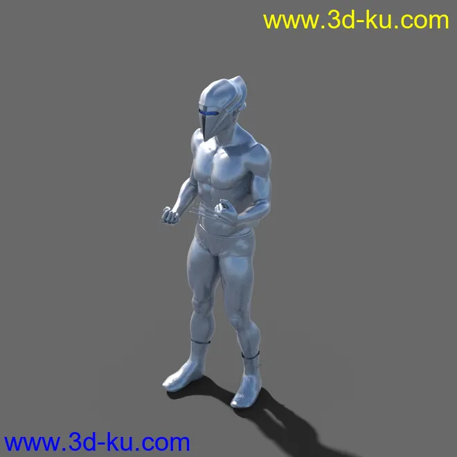 Silver Man for Genesis 8 Male模型的图片9
