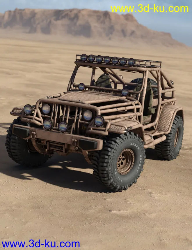 Snake Wrangler Truck模型的图片1