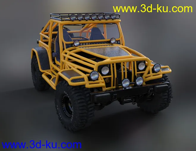 Snake Wrangler Truck模型的图片3