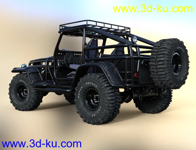 Snake Wrangler Truck模型的图片4