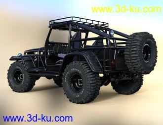 3D打印模型Snake Wrangler Truck的图片