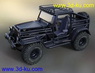 3D打印模型Snake Wrangler Truck的图片