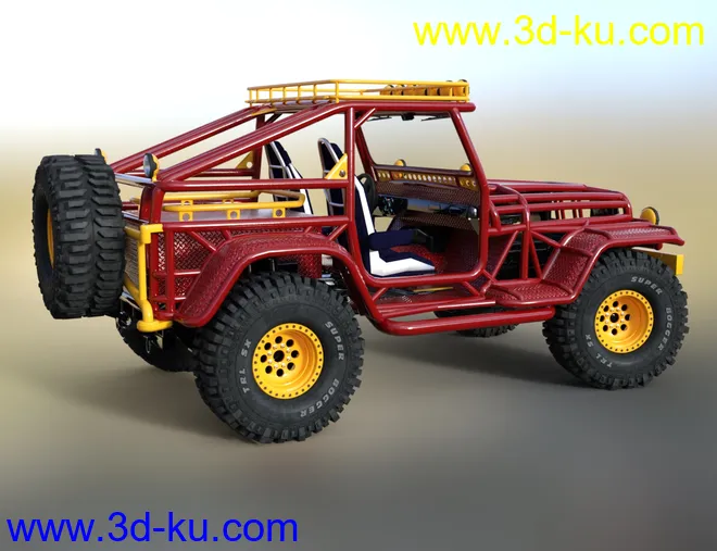 Snake Wrangler Truck模型的图片6