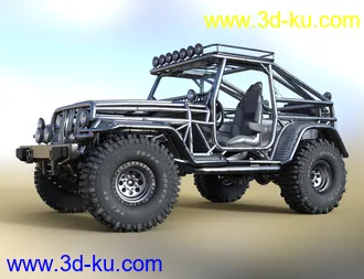 3D打印模型Snake Wrangler Truck的图片