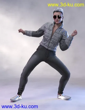 3D打印模型Sneakers for Genesis 8.1 & Victoria 8.1的图片