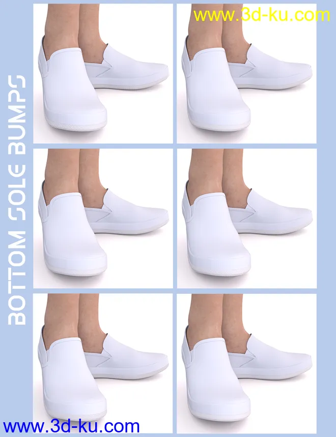 Sneakers for Genesis 8.1 & Victoria 8.1模型的图片8