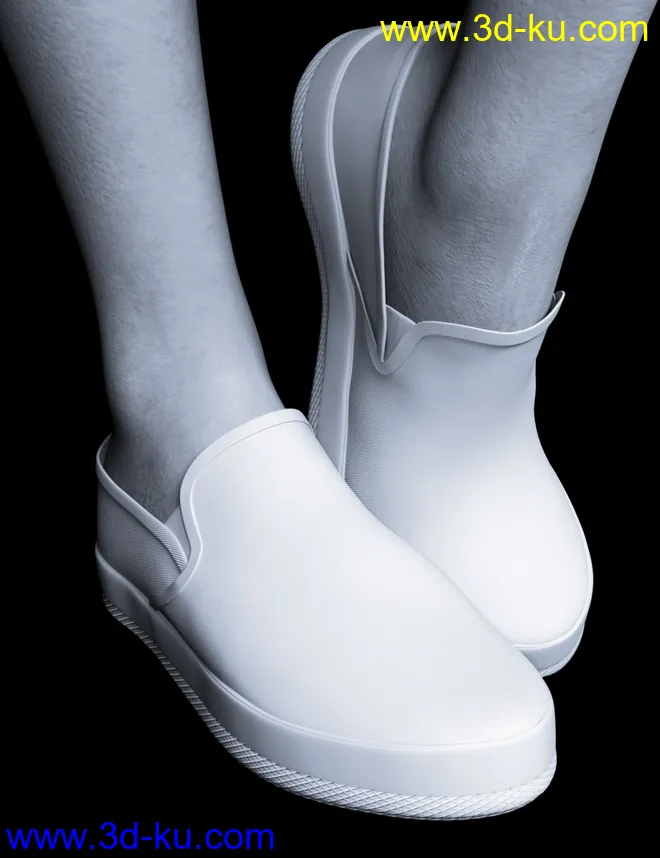 Sneakers for Genesis 8.1 & Victoria 8.1模型的图片10