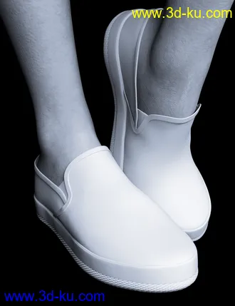 3D打印模型Sneakers for Genesis 8.1 & Victoria 8.1的图片