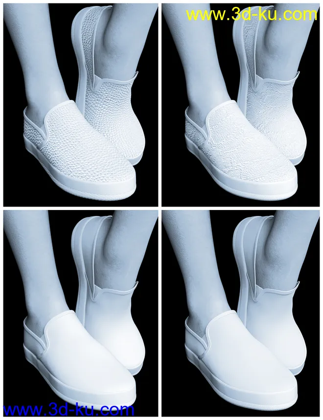Sneakers for Genesis 8.1 & Victoria 8.1模型的图片12