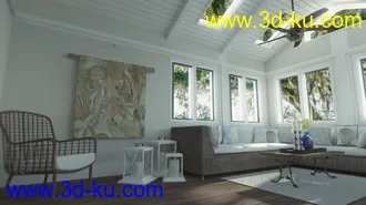 3D打印模型Southern Sun Room的图片