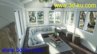 3D打印模型Southern Sun Room的图片