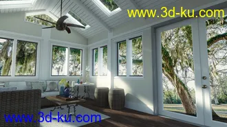 3D打印模型Southern Sun Room的图片