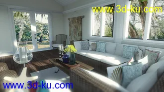 3D打印模型Southern Sun Room的图片