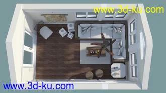 3D打印模型Southern Sun Room的图片