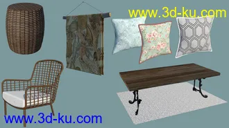 3D打印模型Southern Sun Room的图片