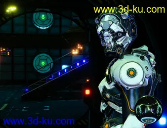 3D打印模型Spaceship Interiors HDRI的图片