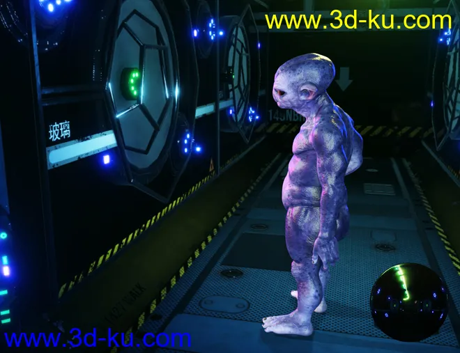Spaceship Interiors HDRI模型的图片6