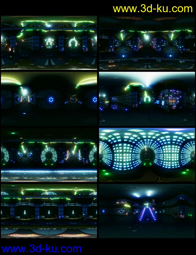 Spaceship Interiors HDRI模型的图片9