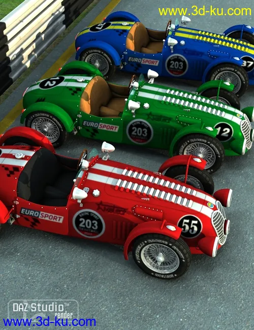 Sports Car Meteor 1947模型的图片7