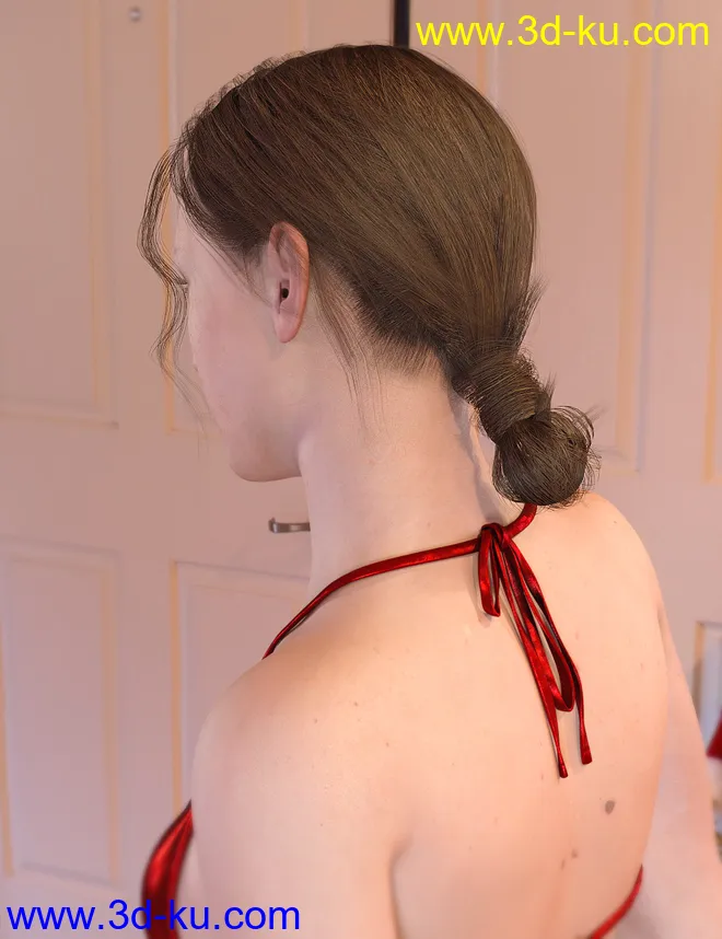 Sprite's Leisure Hair for Genesis 8 Female(s)模型的图片3