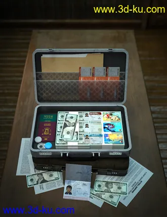 3D打印模型SPY KIT for Genesis 8 Male(s) and Female(s)的图片