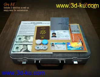 3D打印模型SPY KIT for Genesis 8 Male(s) and Female(s)的图片