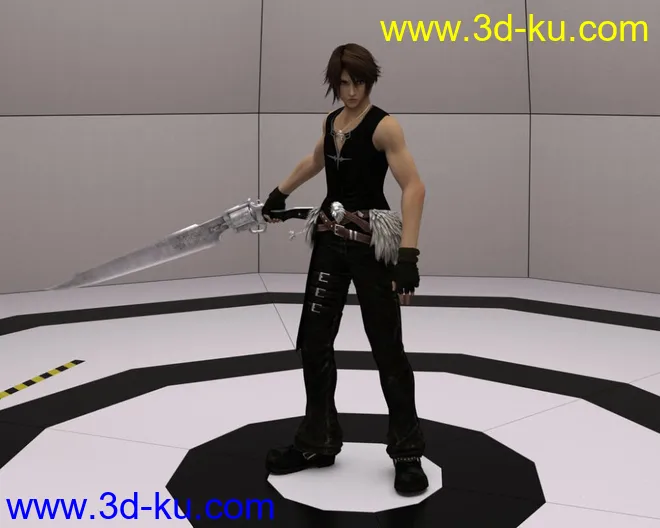 Squall Leonhart for G8M and G8.1M模型的图片1