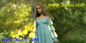 3D打印模型Standing Idle for Genesis 8 Female and Male的图片