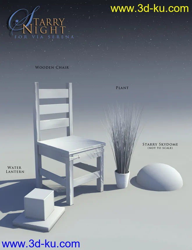 Starry Night for Via Serena模型的图片3