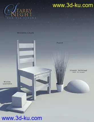 3D打印模型Starry Night for Via Serena的图片