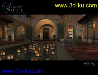 3D打印模型Starry Night for Via Serena的图片