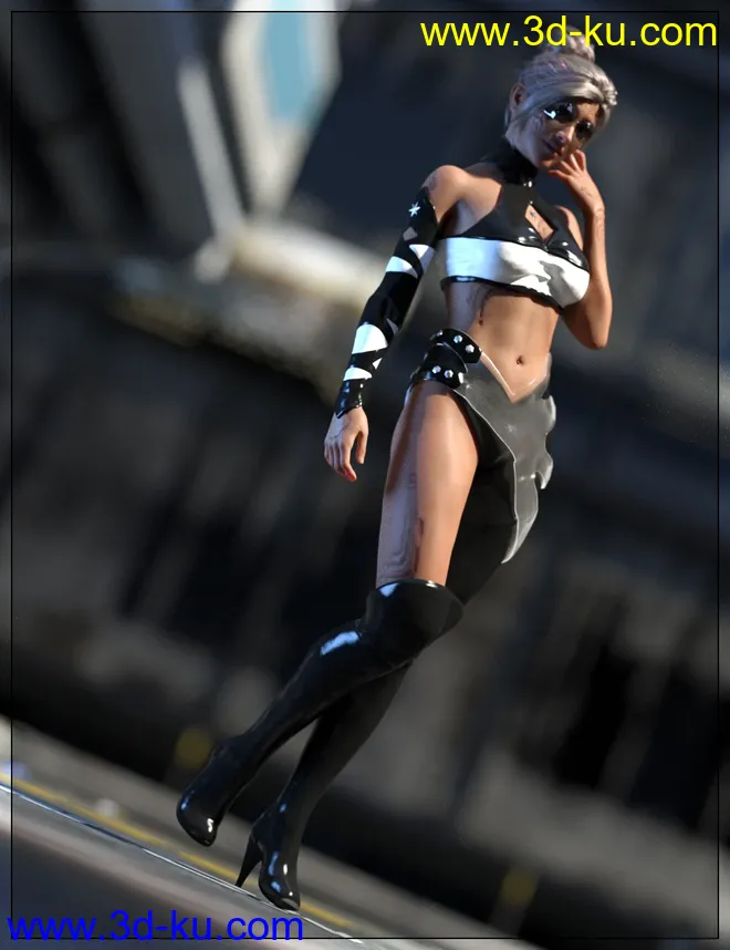 StarXlook Scifi Outfit for Genesis 8 Female(s)模型的图片8