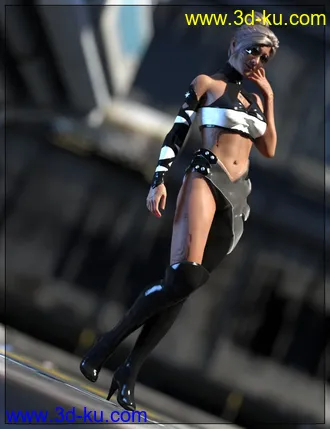 3D打印模型StarXlook Scifi Outfit for Genesis 8 Female(s)的图片