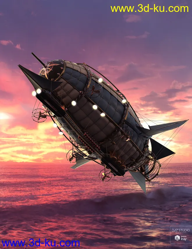 Steam Powered Dirigible模型的图片3