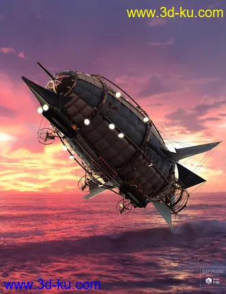 3D打印模型Steam Powered Dirigible的图片